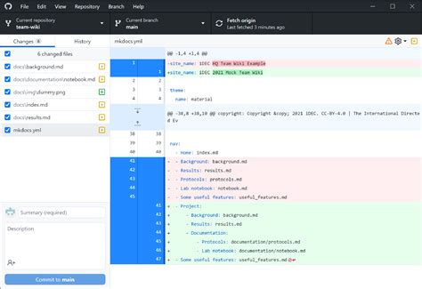 how to commit code on github