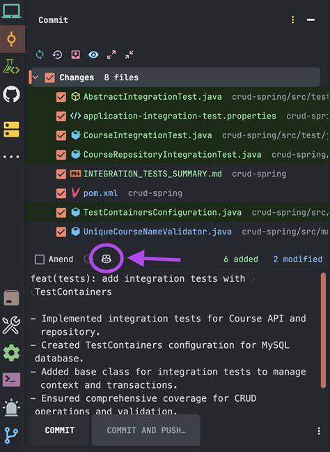 how to commit to github from intellij