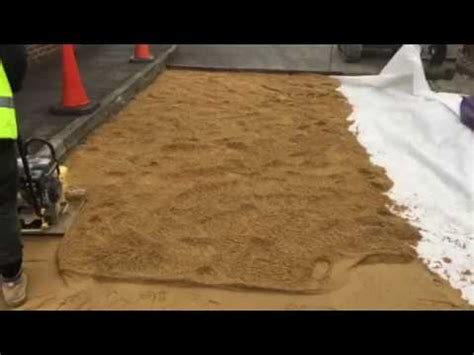 How To Compact Sharp Sand Without A Compactor