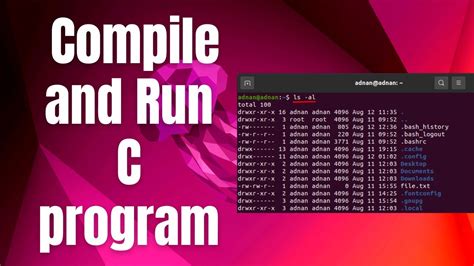 how to compile and run ac program in linux terminal