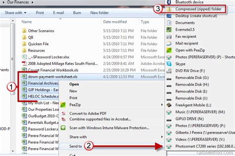 How To Compress A File In Windows 7