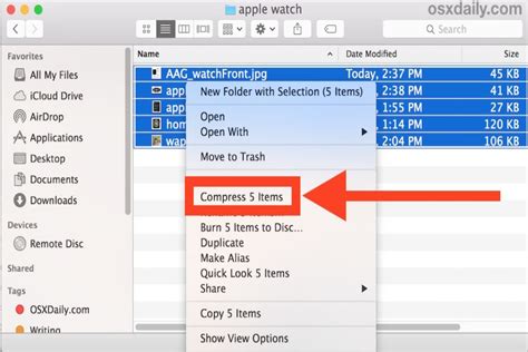 How To Compress A File Size On Mac
