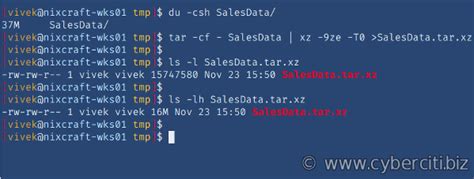 How To Compress A File Using Xz