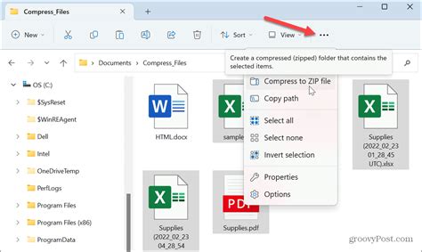 How To Compress A Folder