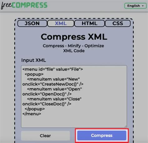 How To Compress A Xml File