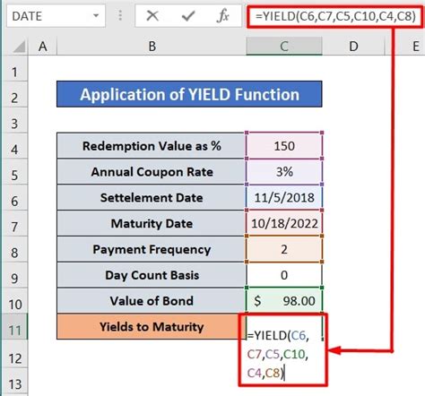 how to compute maturity date in excel