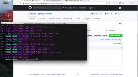 how to configure github in terminal