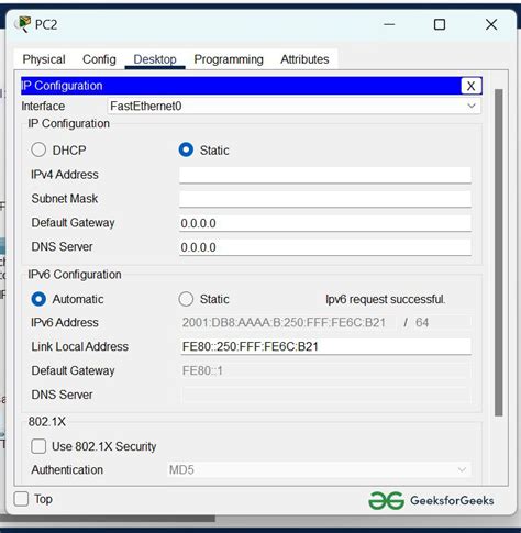how to configure ipv6 address in cisco switch