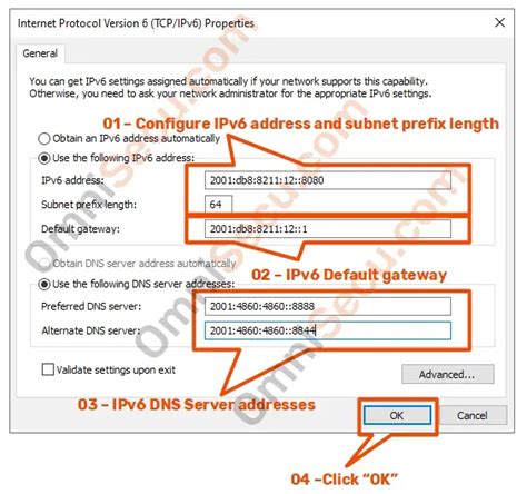 how to configure ipv6 address in windows 11
