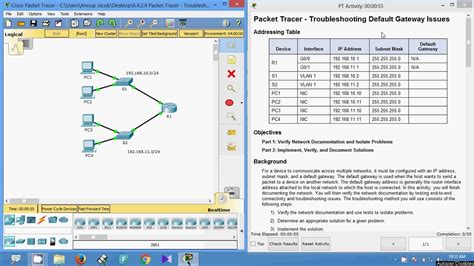 how to configure ipv6 default gateway packet tracer
