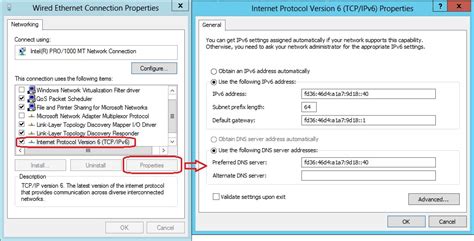 how to configure static ipv6 address in windows 10