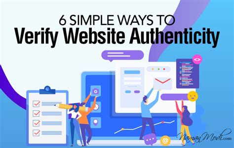 how to confirm the authenticity of a website