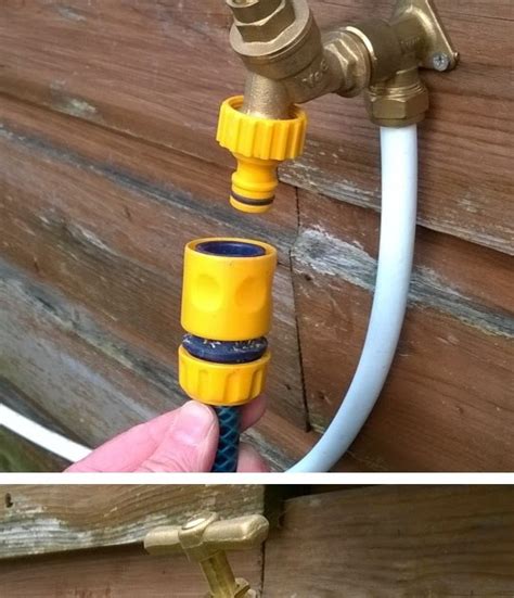 how to connect 2 hoses