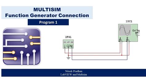 How To Connect A Function Generator In Multisim