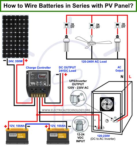 how to connect a solar panel to a battery charger