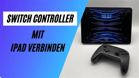 how to connect a switch controller to an ipad