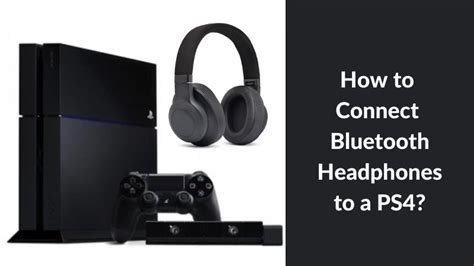 How To Connect Bluetooth Device To Ps4