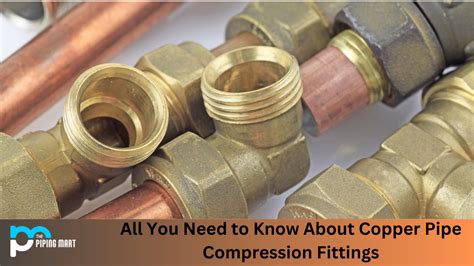 How To Connect Compression Fitting To Copper Pipe