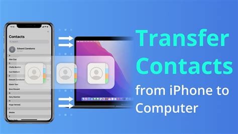 how to connect contacts from iphone to mac