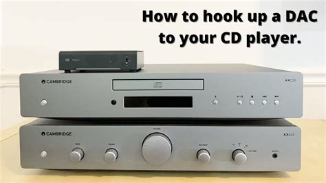 how to connect external cd player to pc