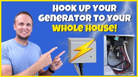 How To Connect Generator To Electrical Box