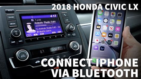 how to connect iphone to honda civic