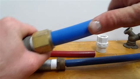 How To Connect Pex To Threaded Galvanized Pipe