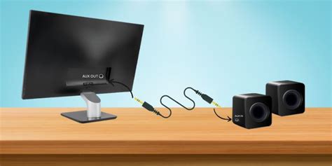 How To Connect Speaker To Computer With Aux