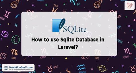 how to connect sqlite database in laravel