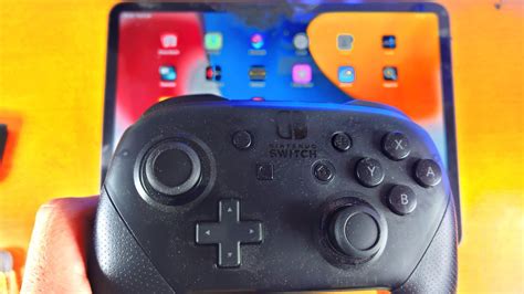 how to connect switch controller to ipad pro