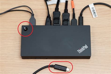 how to connect thinkpad docking station to macbook air