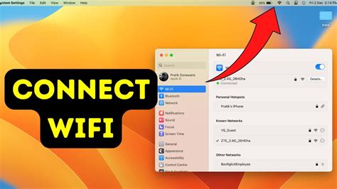how to connect to wifi on mac without logging in
