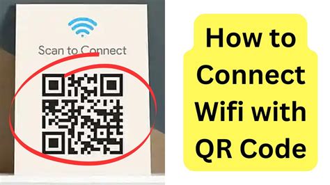 Connect Wifi From QR Code Shared password QR Code Connection YouTube