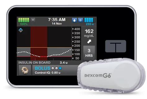 how to connect tslim to dexcom g6