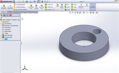 How To Connect Two Circles In Solidworks