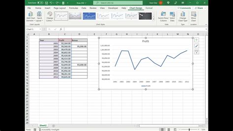 how to connect two data points in excel graph
