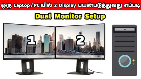 How To Connect Two Monitors With One Cpu