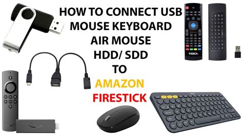 How To Connect Usb Mouse To Firestick