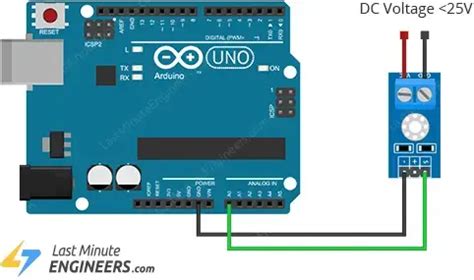 How To Connect Voltage Sensor To Arduino