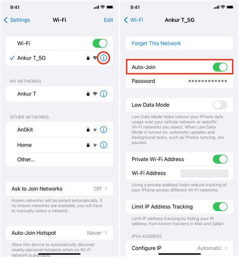 how to connect wifi password from iphone to mac