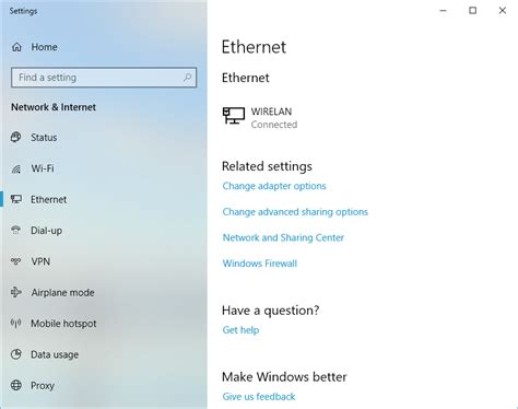 how to connect windows pc to ethernet