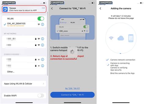 Inside PTZ WiFi camera Yoosee APP