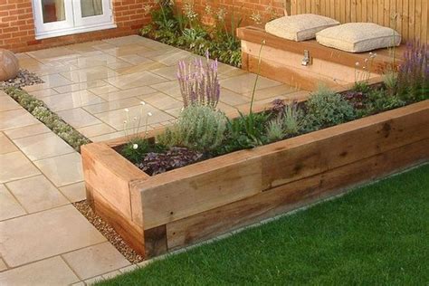 How To Construct A Raised Bed From Sleepers