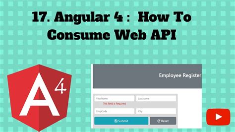 how to consume web api in angular