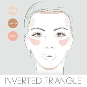 How To Contour Inverted Triangle Face  Tips  Step By Step Guide And Hair Care