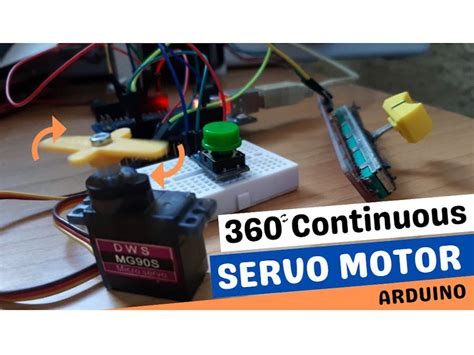 How To Control Continuous Servo Motor
