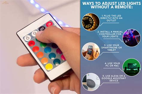 How To Control Led Strip Lights Without Remote