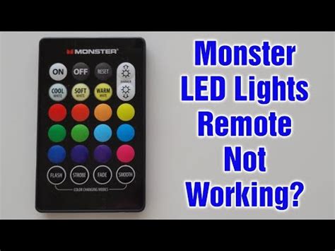 How To Control Monster Led Lights Without Remote