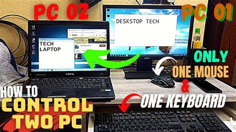 How To Control Multiple Computers With One Keyboard And Mouse