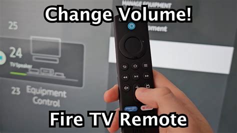 How To Control Volume With Amazon Remote